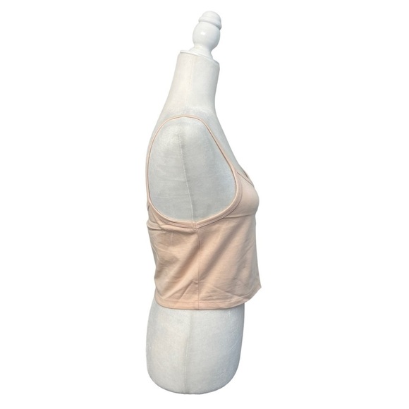 NWT Sanctuary Peachy Cream Spaghetti Strap Crop Top - Size XXS - Picture 3 of 11